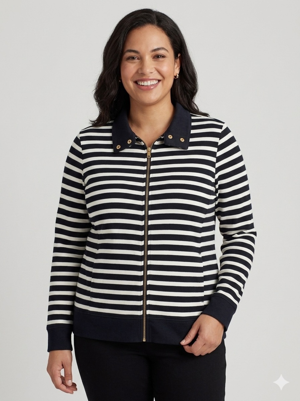 Lauren Ralph Lauren Zip Up Jacket. Size Petite Large